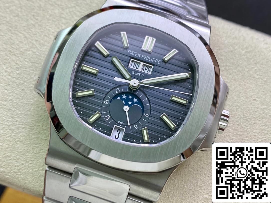 Patek Philippe Nautilus 5726/1A-014 1:1 Mejor Edición PPF Esfera Azul de Fábrica