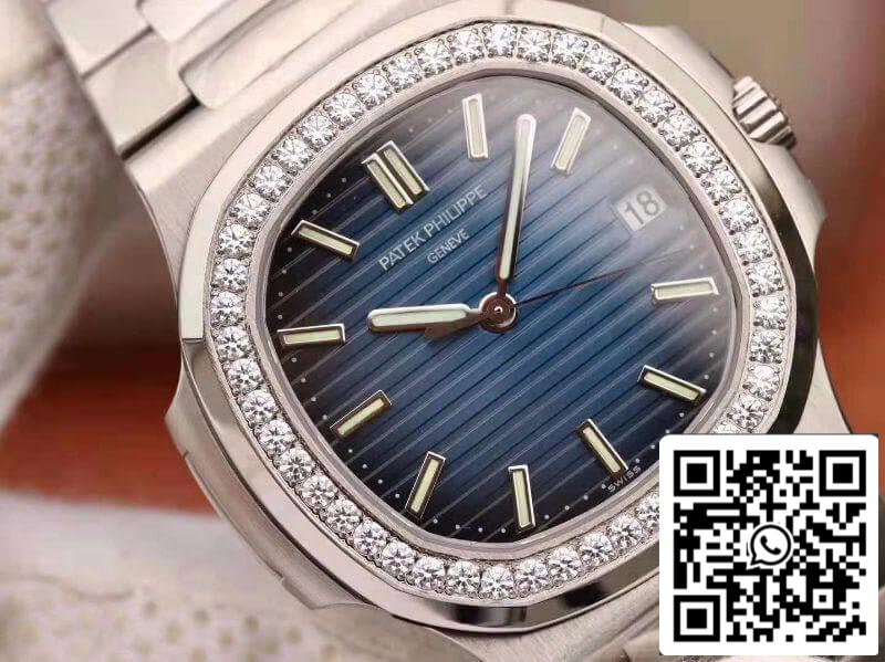 Patek Philippe Nautilus 5711 PF Factory 1:1 Mejor Edición Suizo ETA324 Esfera Azul