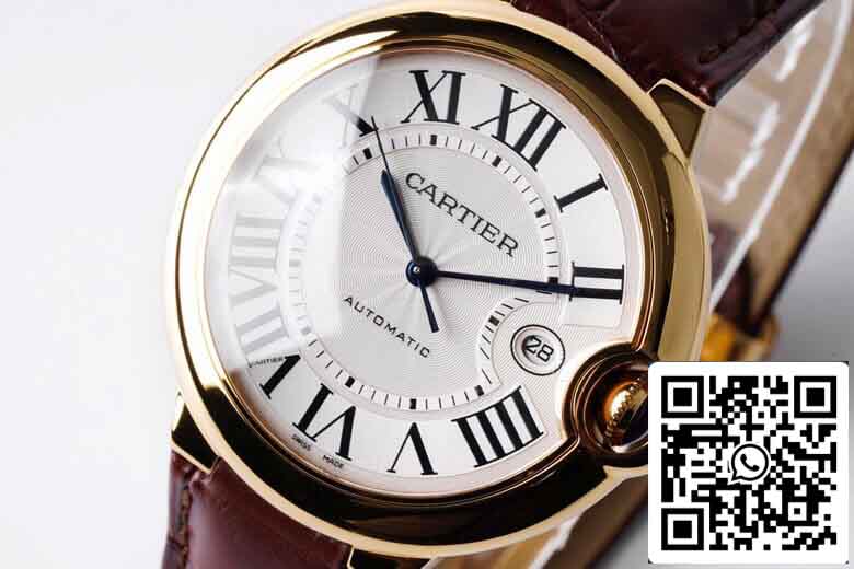 Réplica Ballon Bleu De Cartier 42MM W6900551 Mejor Edición AF Factory Plata Dial