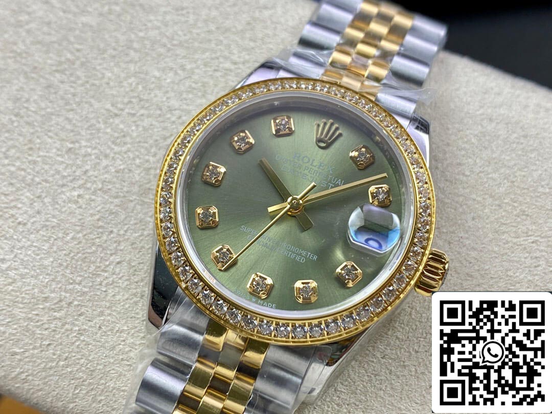 Rolex Datejust M278383RBR-0030 31MM 1:1 Mejor edición EW Factory Bisel de diamantes