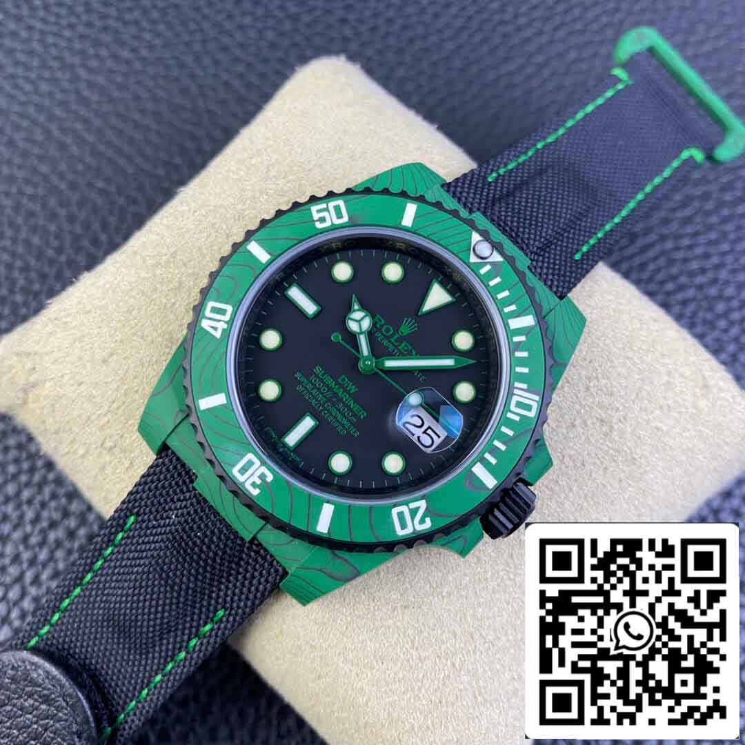 Replica Rolex Submariner VS Factory Green Carbon Fiber Bezel