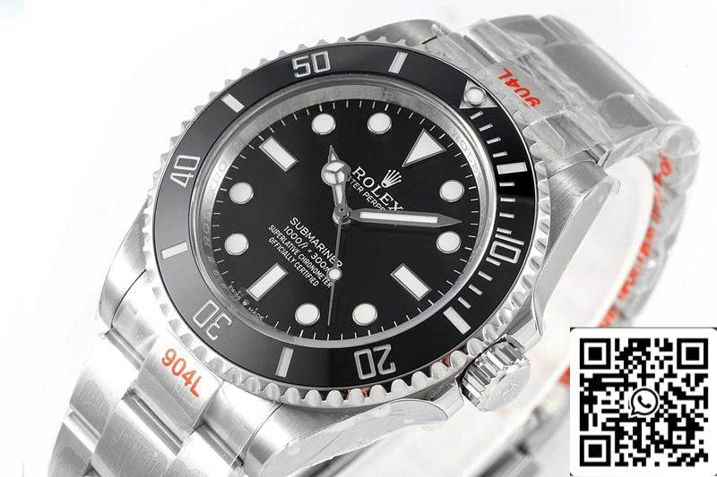 Rolex Submariner 114060-97200 1:1 Best Edition ROF Factory quadrante nero svizzero ETA2824