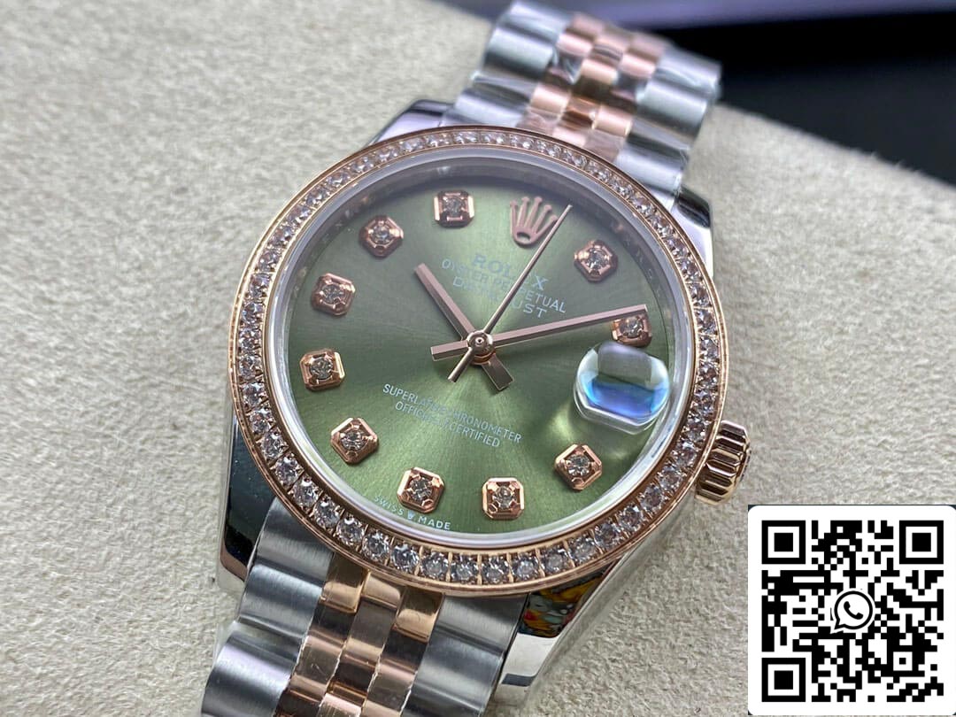 Rolex Datejust 31MM 1:1 Best Edition EW Factory Rose Gold