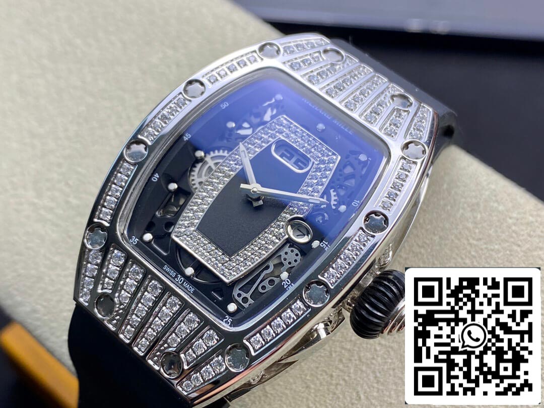 Richard Mille RM07-01 Custodia in diamante RM Factory della migliore edizione 1: 1