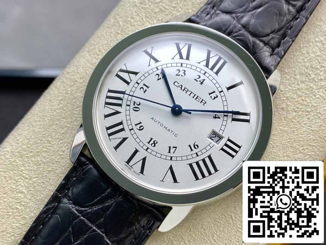 RONDE DE CARTIER W6701010 1:1 Best Edition AF Factory White Dial