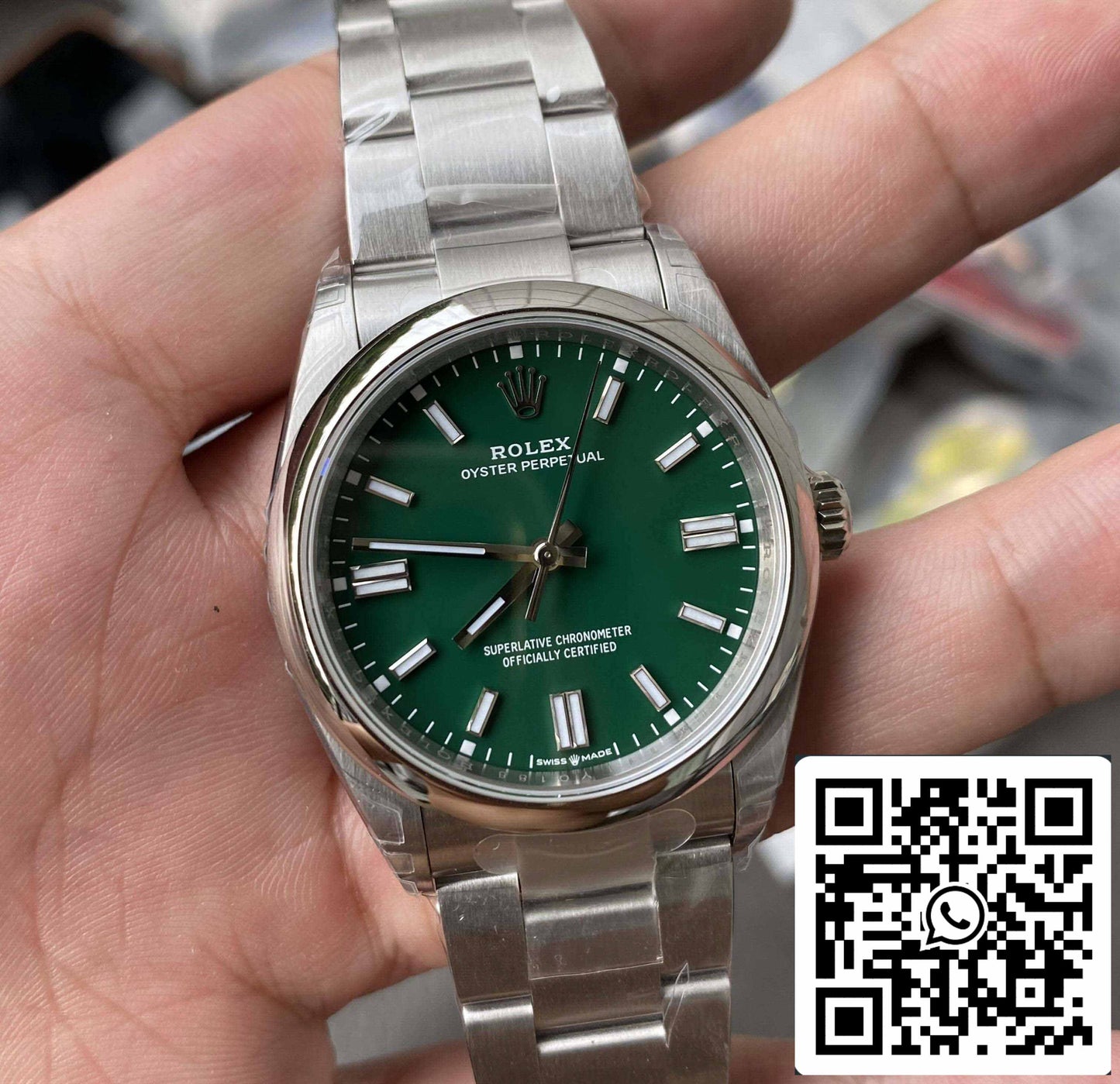 Rolex Oyster Perpetual 41MM M124300-0005 1:1 Migliore edizione VS Factory Acciaio inossidabile