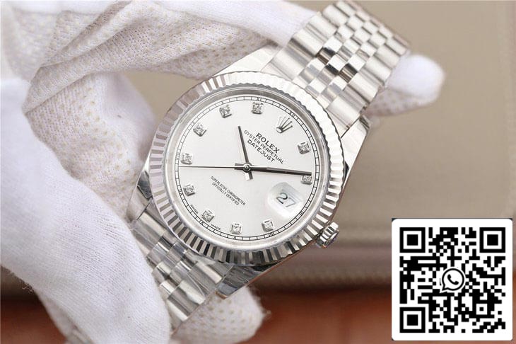 Rolex Datejust M126331 1:1 Best Edition EW Factory White Dial