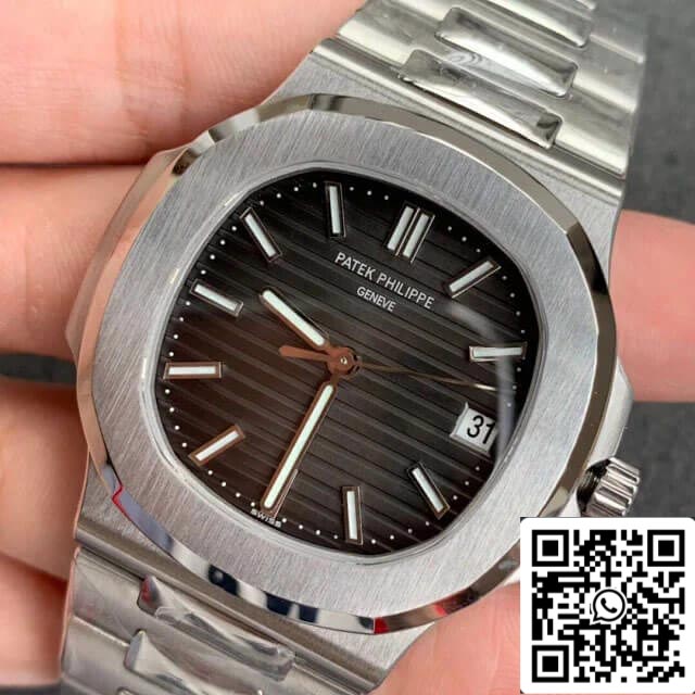 Patek Philippe Nautilus 5711 1:1 Mejor Edición GR Factory Esfera Gris