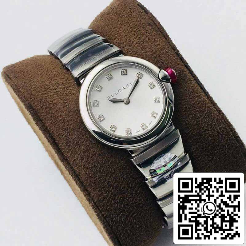 Bvlgari LVCEA 102196 1:1 Mejor edición BV Factory esfera blanca