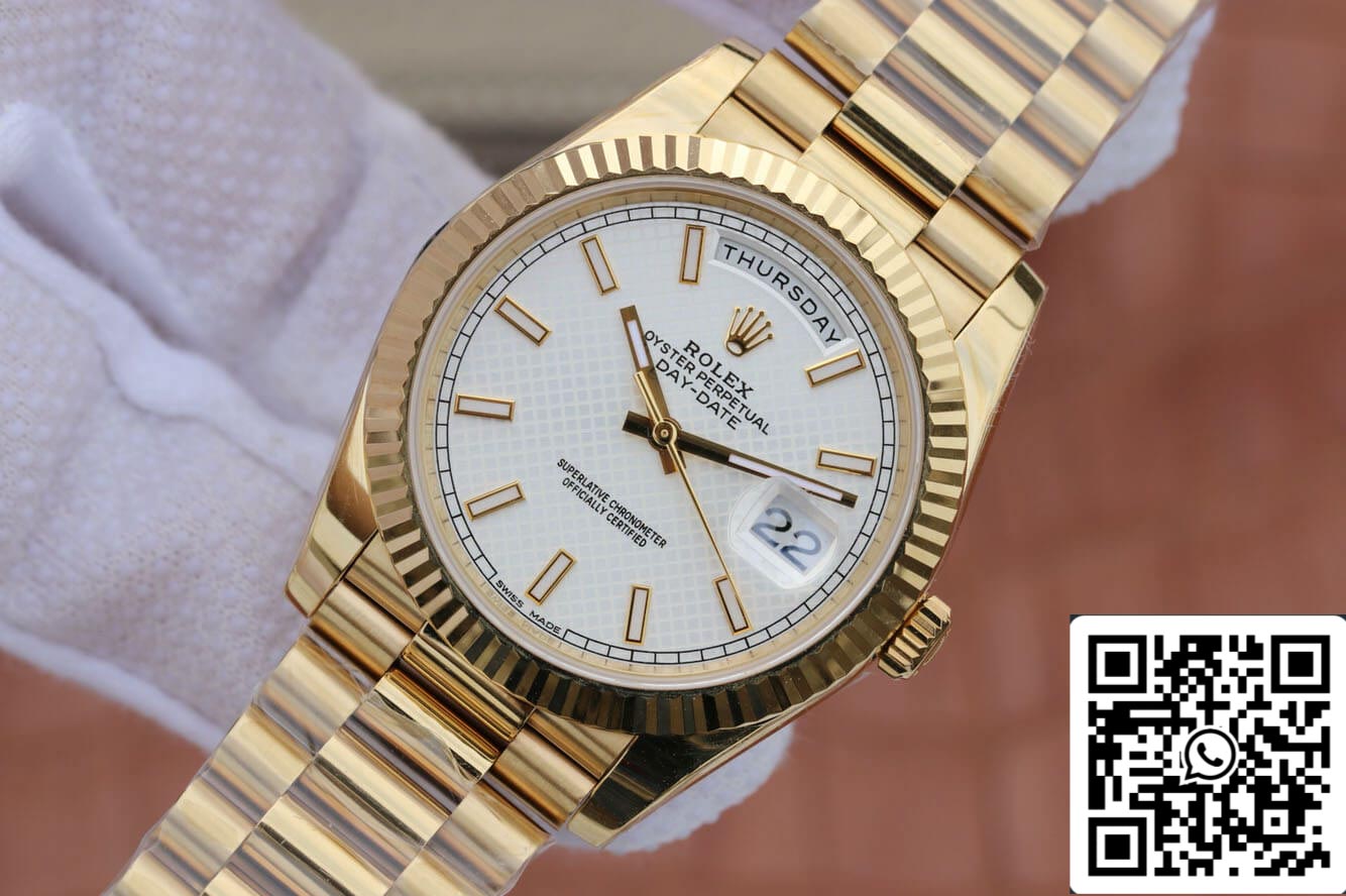 Rolex Day Date M228238-0008 1:1 Best Edition EW Factory Yellow Gold