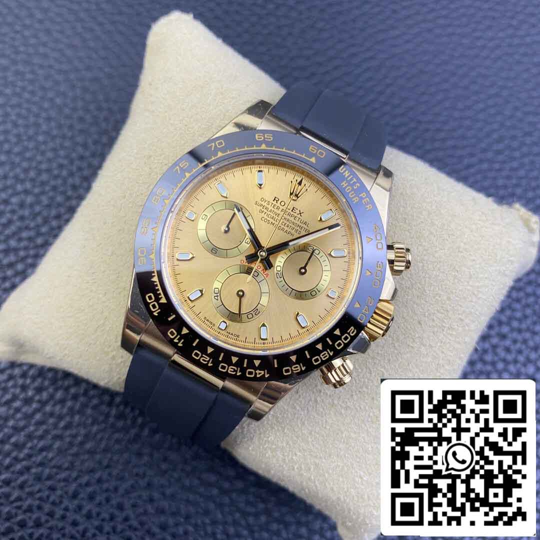 Réplica Rolex Daytona M116518ln-0042 Mejor 1:1 BT Factory Champagne Dial