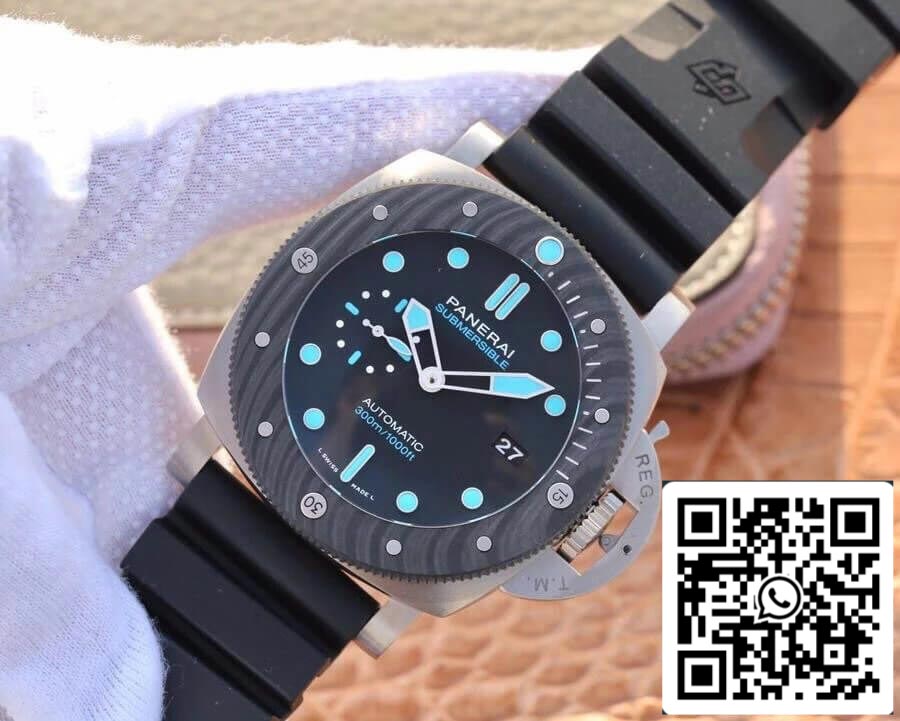 Panerai Submersible PAM00799 1:1 Best Edition VS Factory quadrante nero