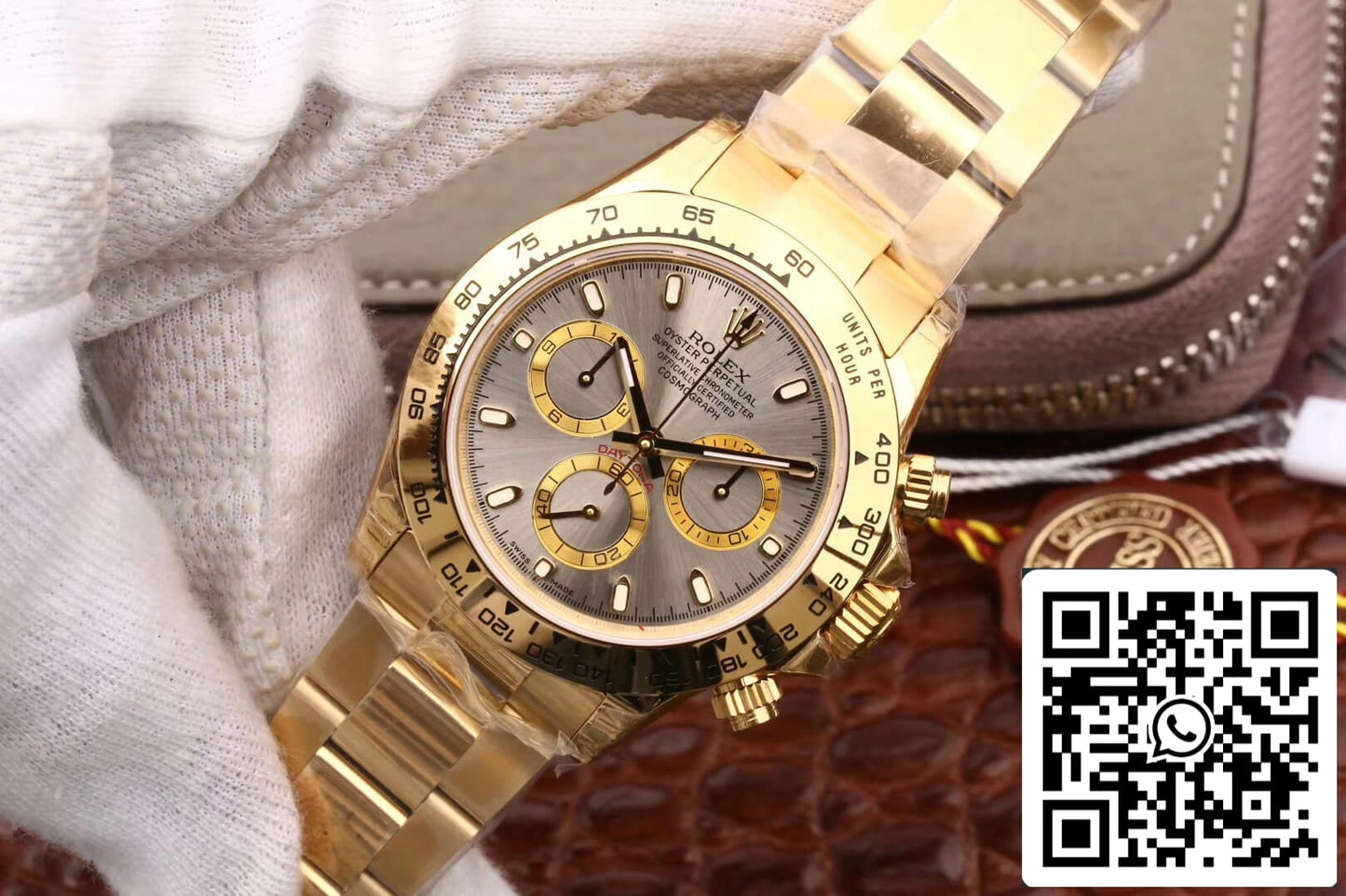 Rolex Daytona Cosmograph 116508 1:1 Mejor Edición JH Factory Gold