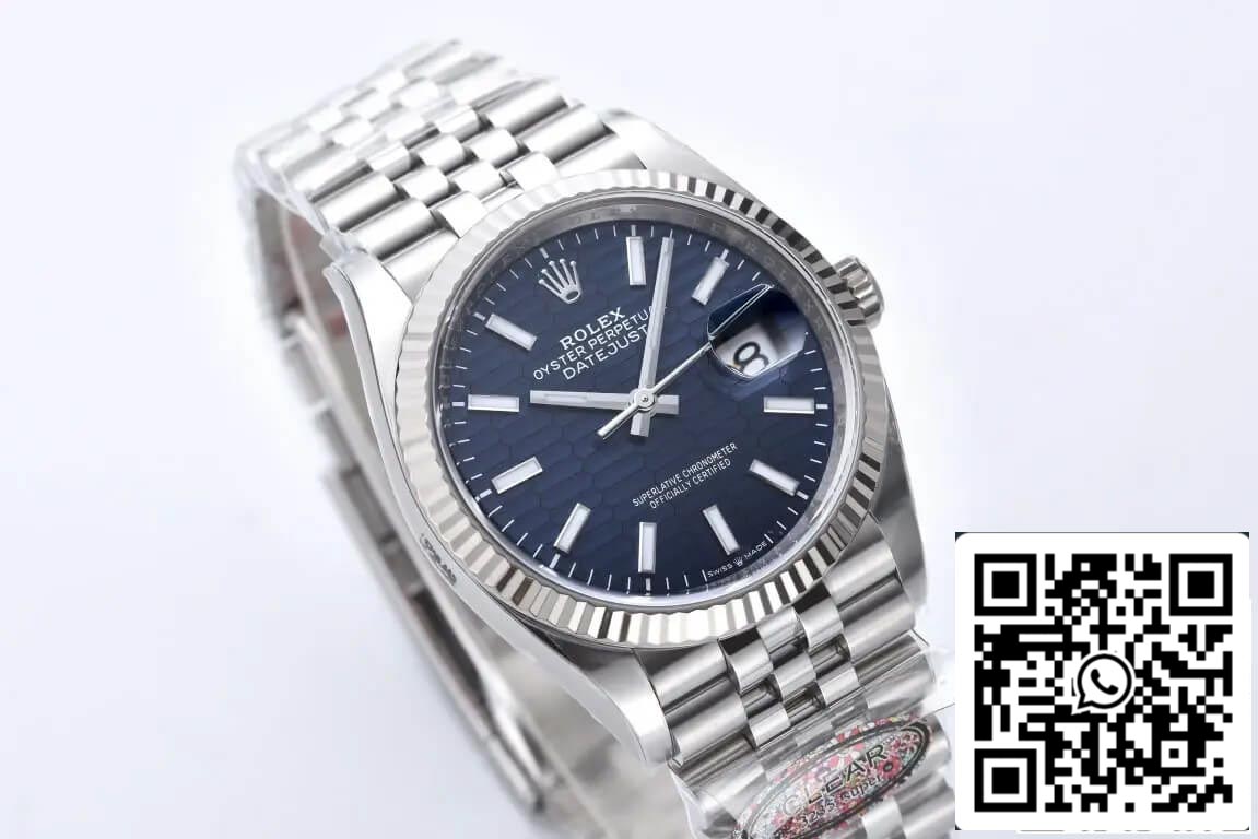 Rolex Datejust 36MM M126234-0049 1:1 Best Edition Clean Factory Blue Dial