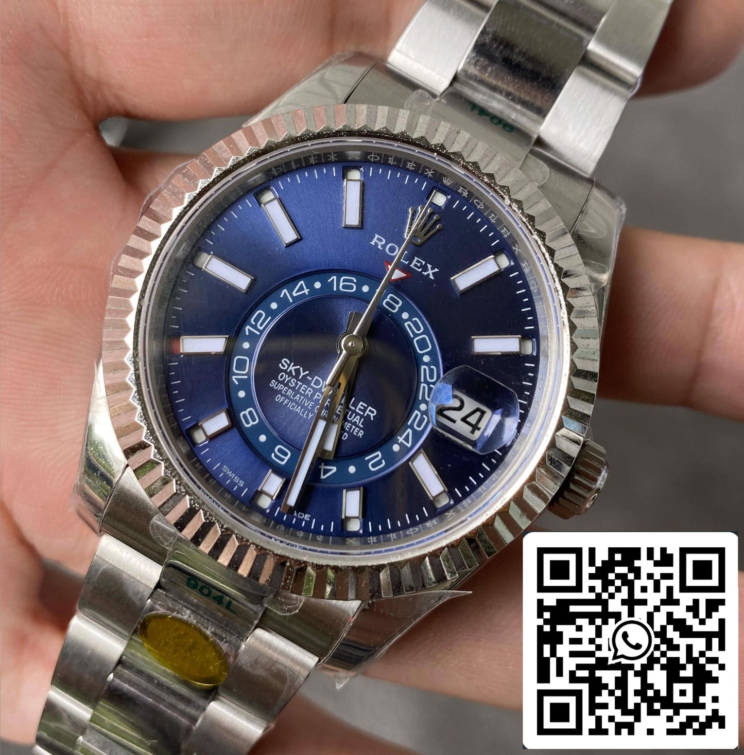 Rolex Sky Dweller M336934-0005 1:1 Mejor edición ZF Factory esfera azul