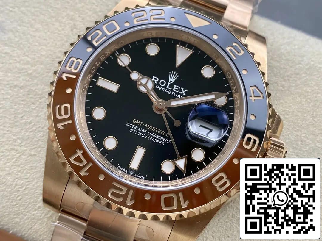 Rolex GMT Master II M126715CHNR-0001 1:1 Best Edition Clean Factory V3 Bisel cerámico