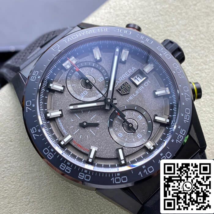 TAG Heuer Carrera CAR201J.FT6087 1:1 Mejor Edición XF Factory Esfera Gris