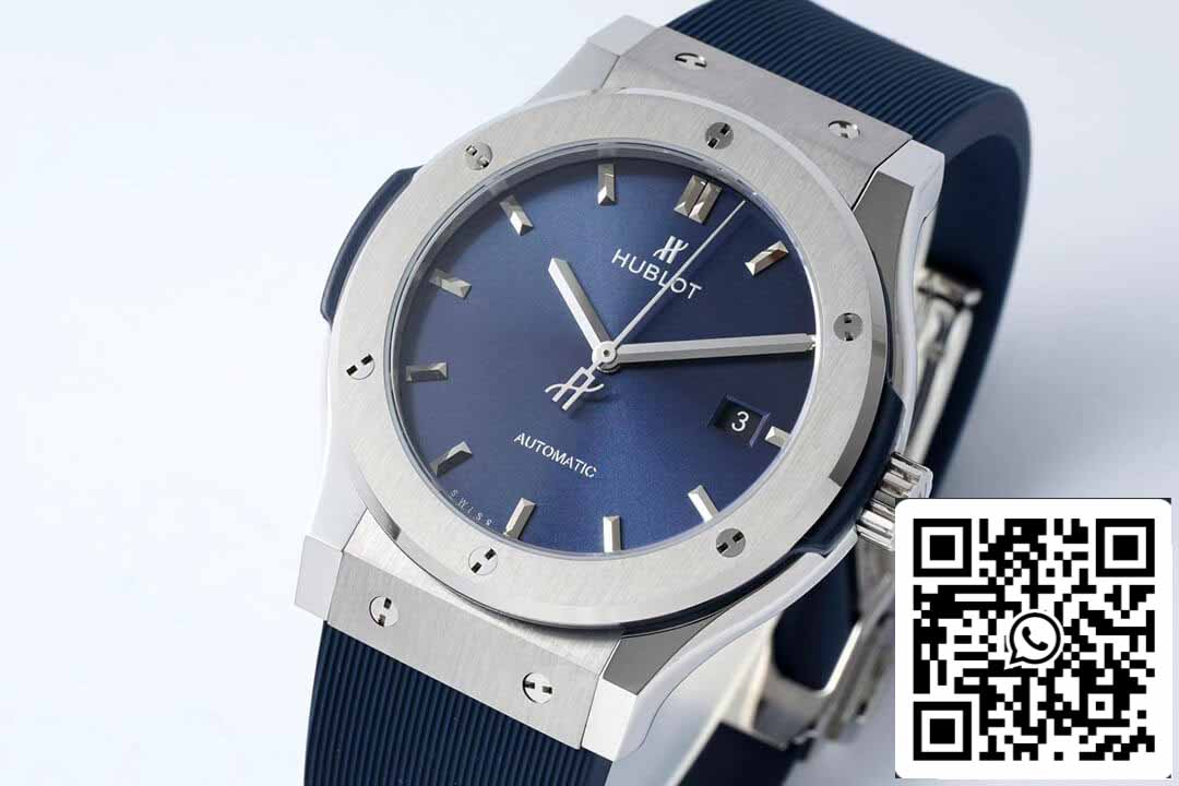 Hublot Classic Fusion 542.NX.7170.RX 42MM 1:1 Mejor edición HB Factory esfera azul