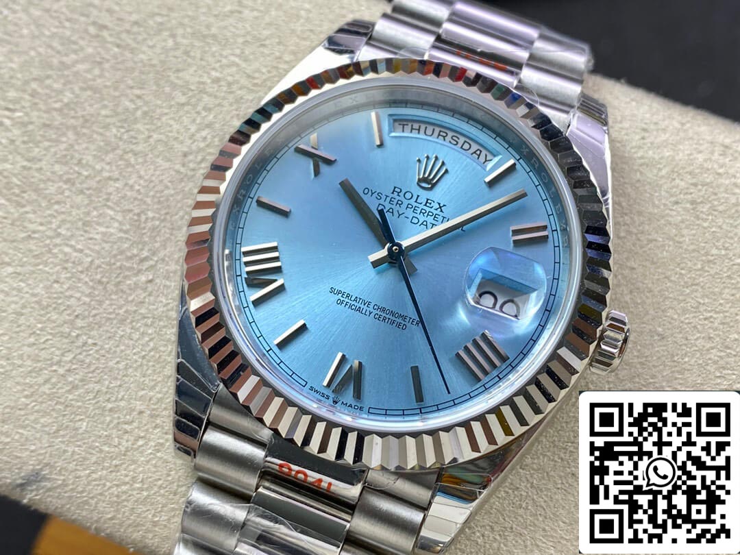 Rolex Day Date M228236-0012 1:1 Mejor edición EW Factory Acero inoxidable