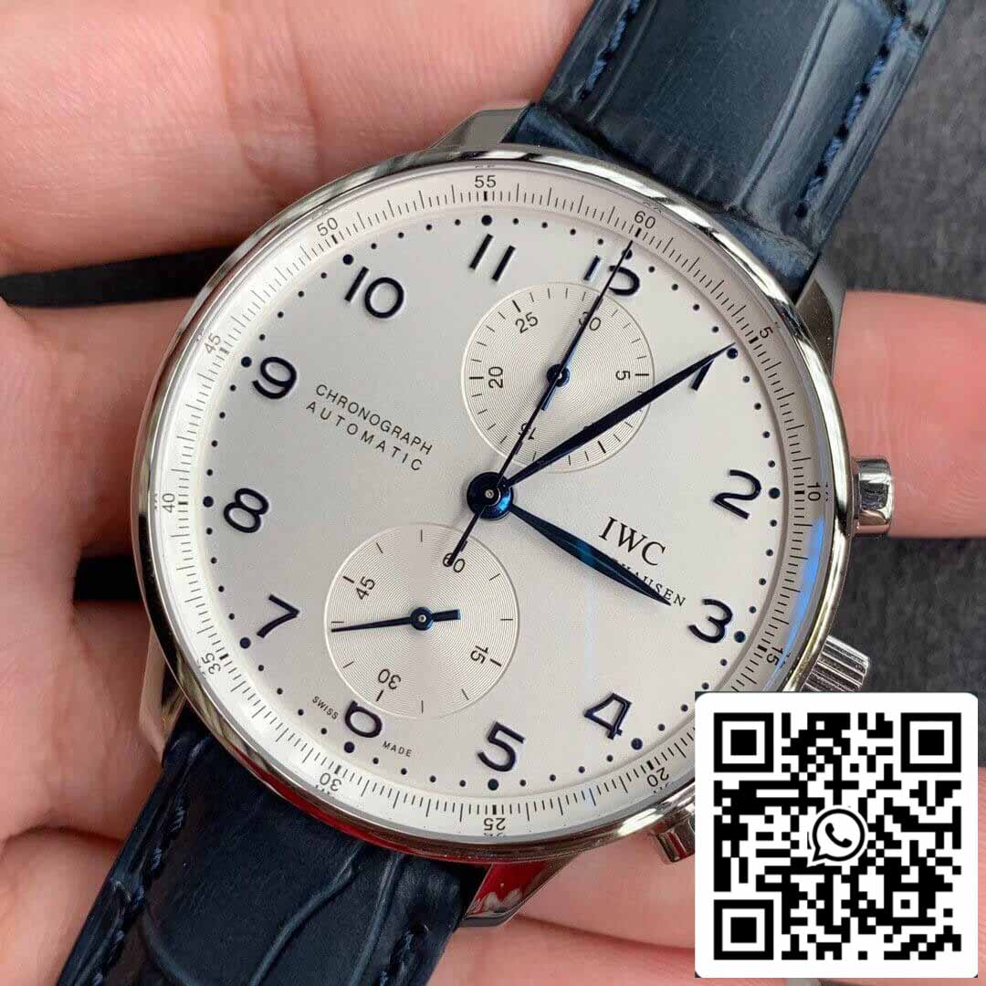 IWC Portugieser IW371446 1:1 Mejor edición ZF Factory V2 esfera blanca