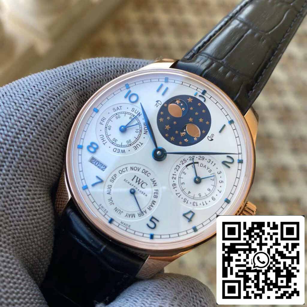 IWC Portuguese Perpetual Calendar IW503405 1:1 Best Edition APS Factory White Dial