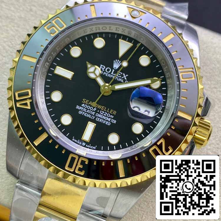 Rolex Sea Dweller M126603-0001 1:1 Mejor edición AR Factory esfera negra