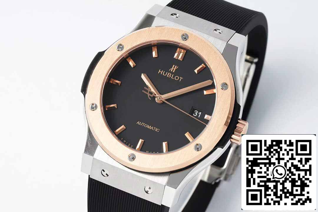 Hublot Classic Fusion 542.NO.1181.RX 42MM 1:1 Mejor edición HB Factory Gold Bisel