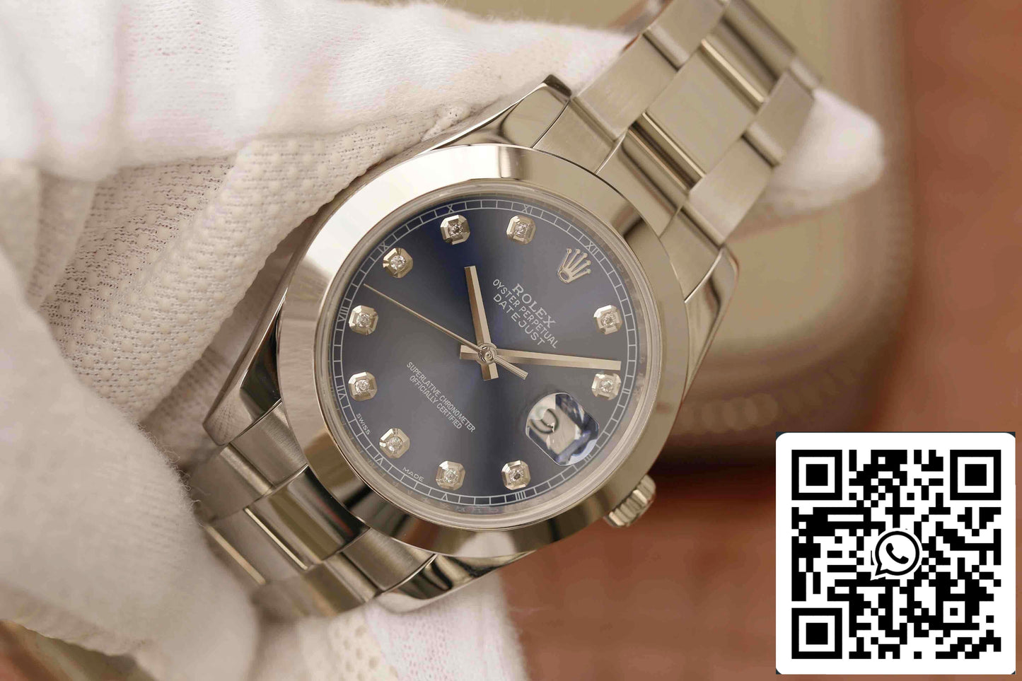 Rolex Datejust M126300 1:1 Mejor edición EW Factory esfera azul