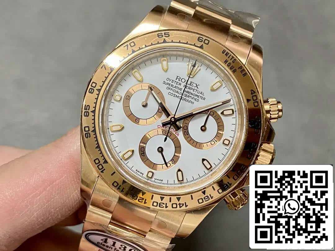 Rolex Cosmograph Daytona M116505-0010 1:1 Best Edition Clean Factory V3 Oro rosa