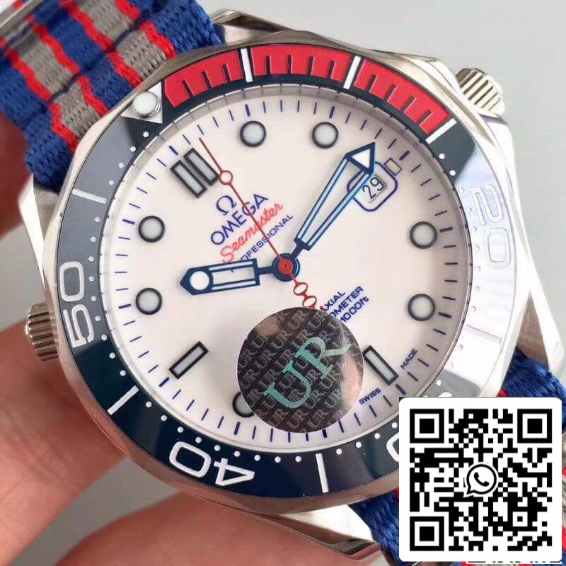 Omega Seamaster Diver 300M 212.32.41.20.04.001 UR Factory 1:1 Mejor Edición Suiza ETA2824