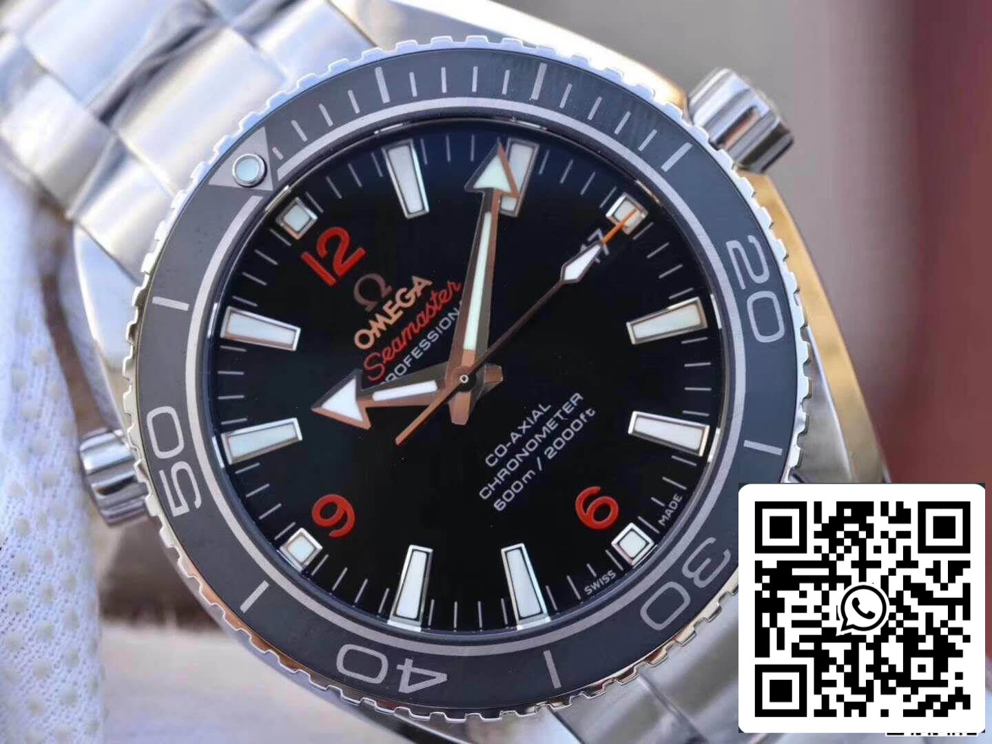 Omega Seamaster Planet Ocean 232.30.46.21.01.003 MKS Factory 1:1 Mejor Edición Suiza ETA8500