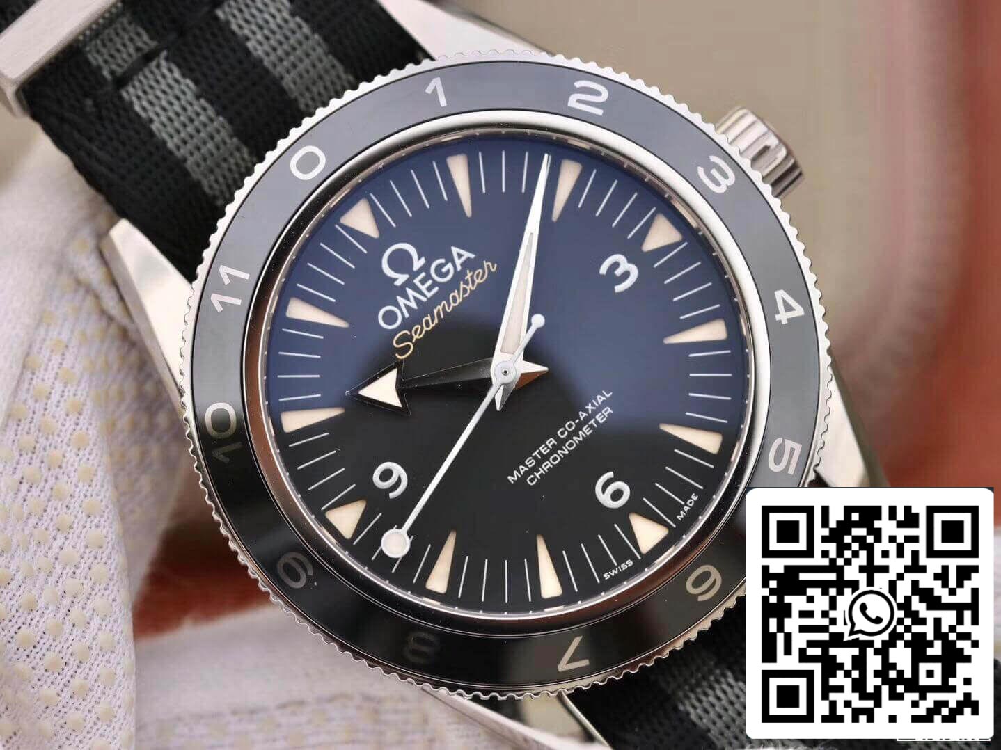 Omega Seamaster Planet Ocean 233.32.41.21.01.001 Omea Spectre Edition 1:1  VS Factory  fabric strap