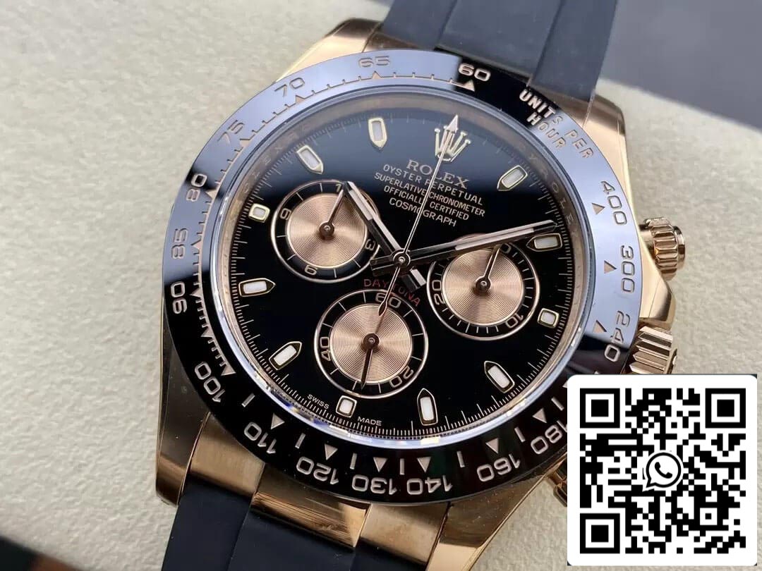 Rolex Cosmograph Daytona M116515LN-0017 1:1 Best Edition Clean Factory quadrante nero