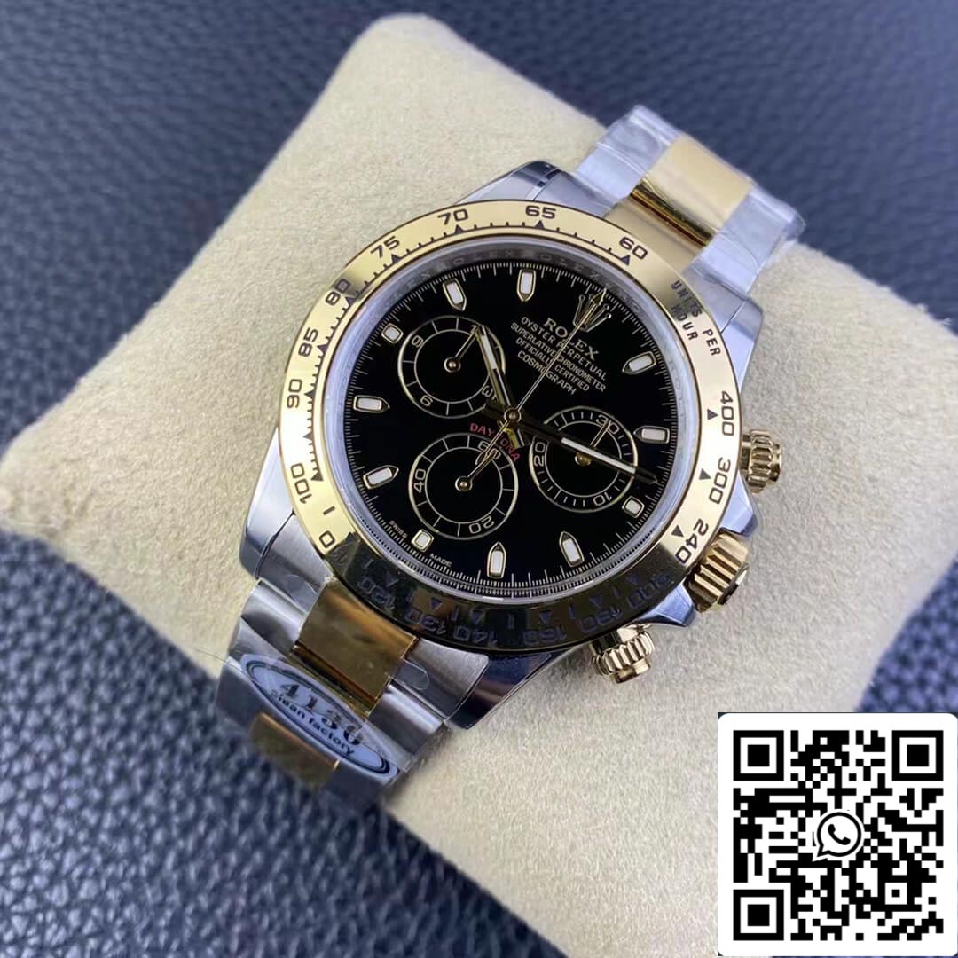 Rolex Cosmograph Daytona M116503-0004 1:1 Best Edition Clean Factory V3 quadrante nero