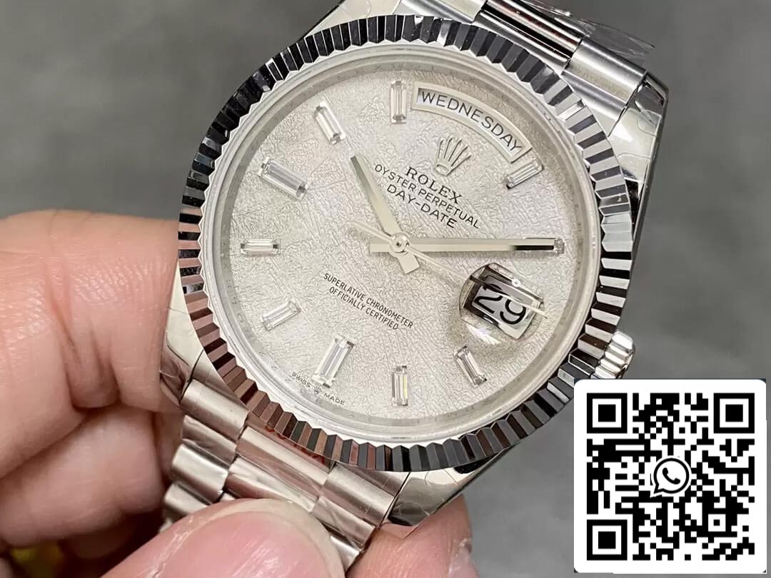 Rolex Day Date M228236-0011 1:1 Best Edition GM Factory Meteorite Dial V2