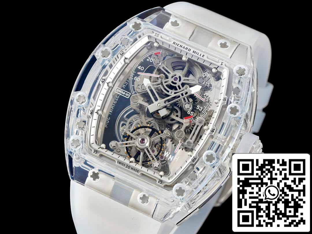 Richard Mille RM 56-01 Tourbillon 1:1 Mejor Edición Caja Transparente RM Factory