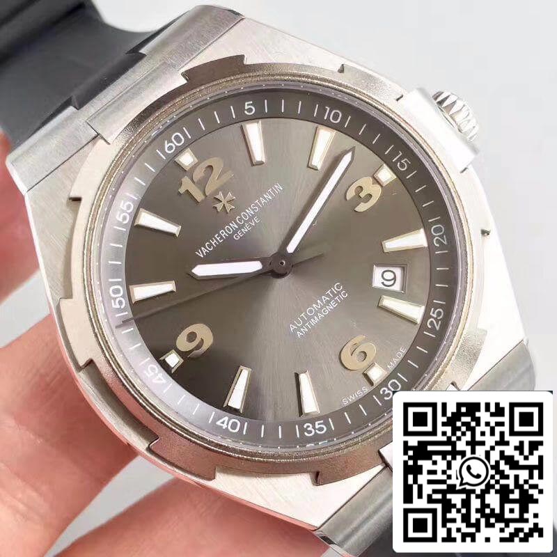 Vacheron Constantin Overseas 47040/000W-9500 JJ Factory 1:1 Best Edition svizzero ETA9015 quadrante grigio