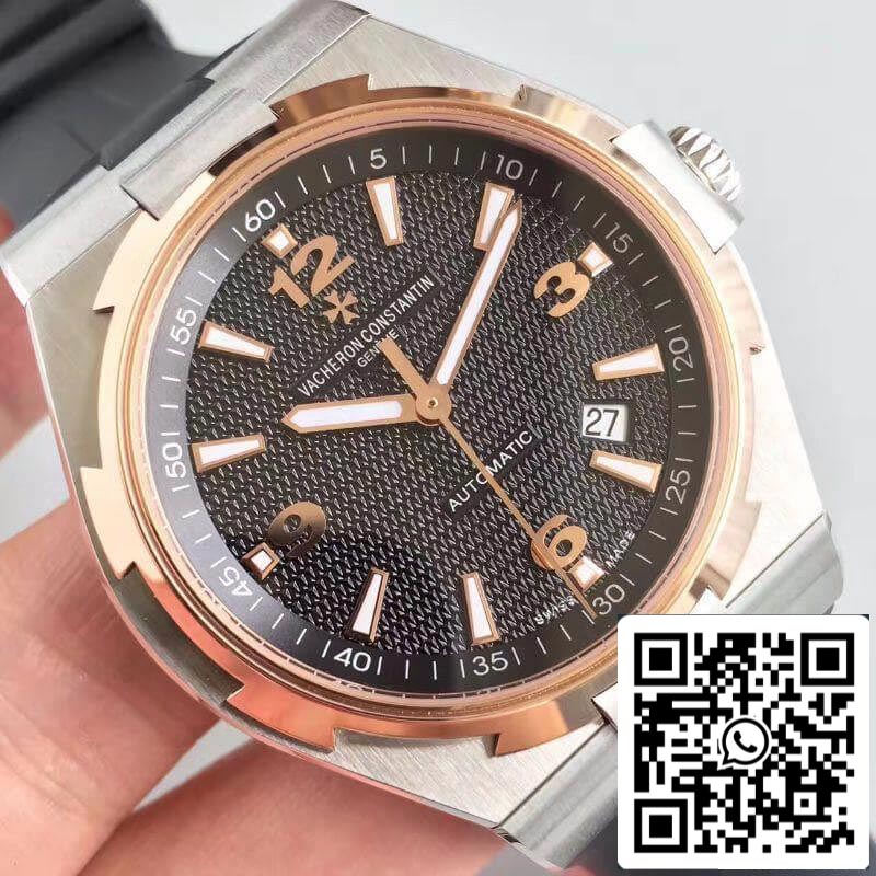 Vacheron Constantin Overseas 47040 JJ Factory 1:1 Mejor edición Suiza ETA9015 Correa de caucho negra