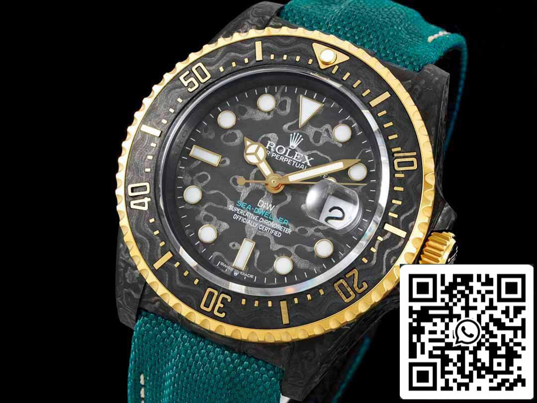 Rolex Sea-Dweller 1:1 Caja de fibra de carbono Diw Factory Best Edition