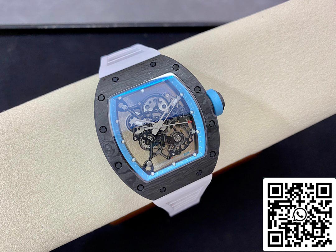 Richard Mille RM-055 1:1 Mejor Edición BBR Factory Fibra de Carbono