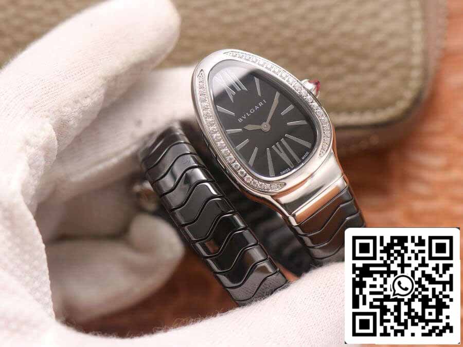 Bvlgari Serpenti 1:1 Best Edition BV Factory Ceramic Black Dial