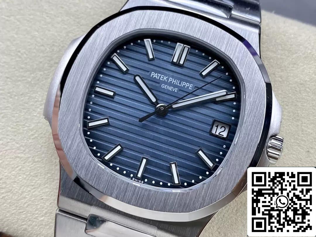 Patek Philippe Nautilus 5811/1G-001 1:1 Mejor Edición 3K Esfera Azul de Fábrica