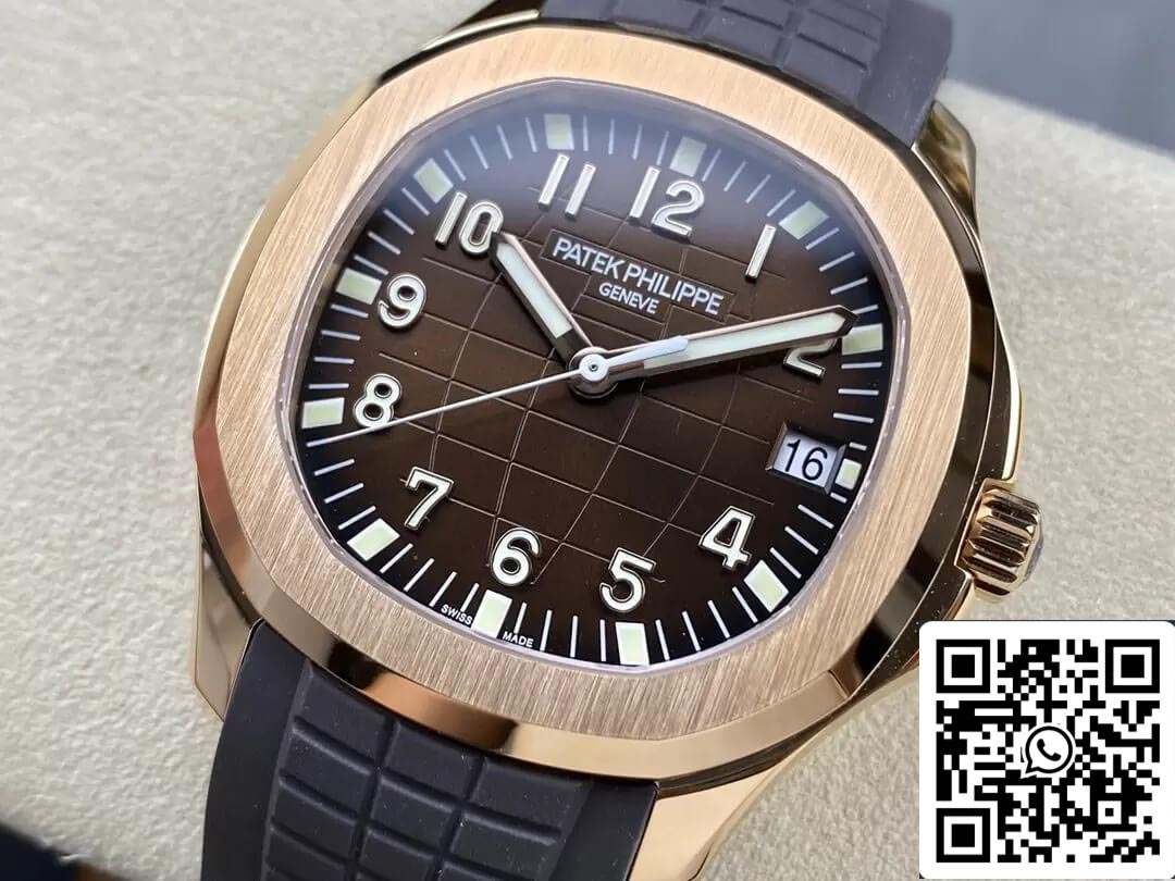 Patek Philippe Aquanaut 5167R-001 1:1 Best Edition 3K Factory V2 Version Rose Gold