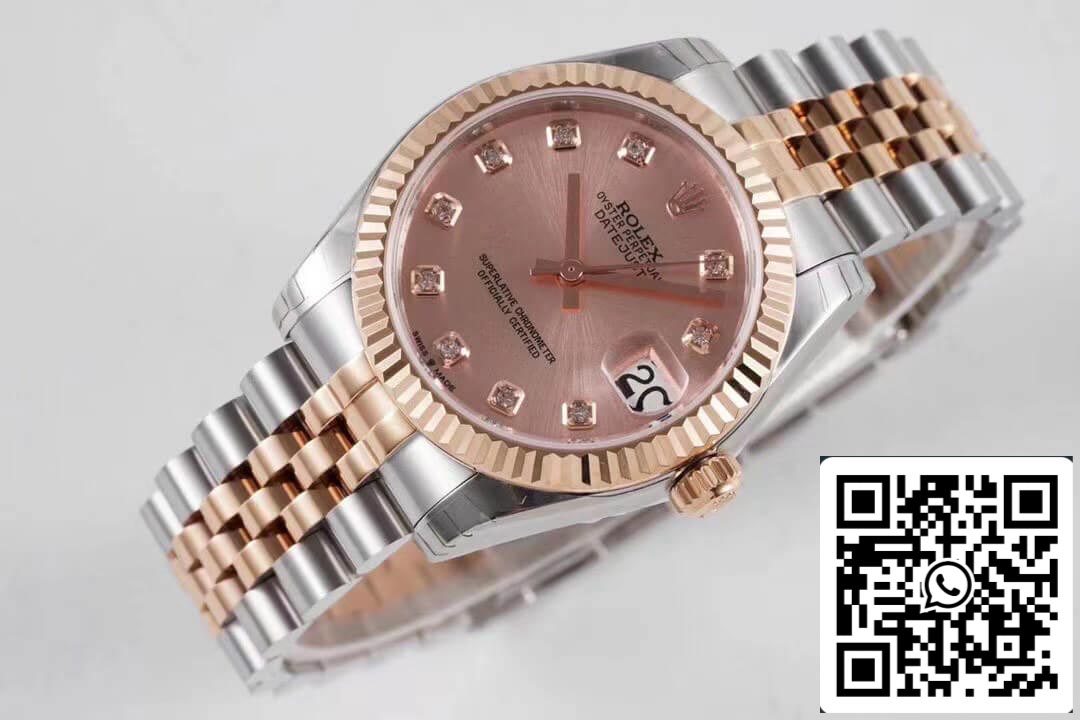 Rolex Datejust m278271 1:1 Mejor edición GS Factory esfera rosa