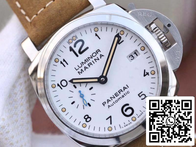 Panerai Luminor 1950 PAM1499 VS Factory 1:1 Mejor edición Swiss ETA P9010 Esfera blanca superluminosa