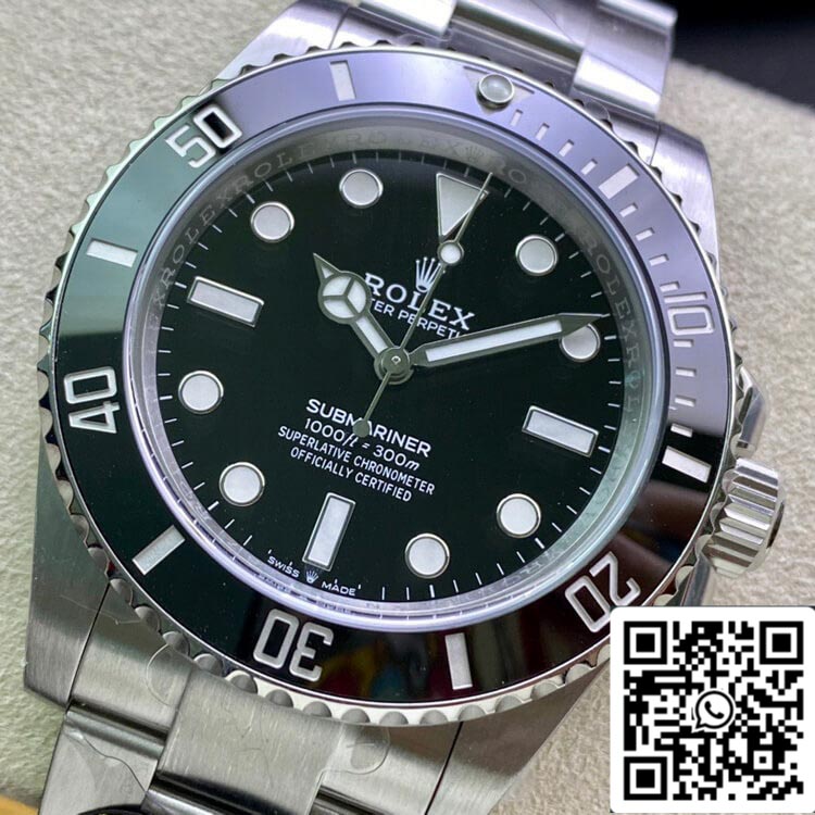 Rolex Submariner M124060-0001 41MM sin fecha 3230 movimiento Clean Factory esfera negra