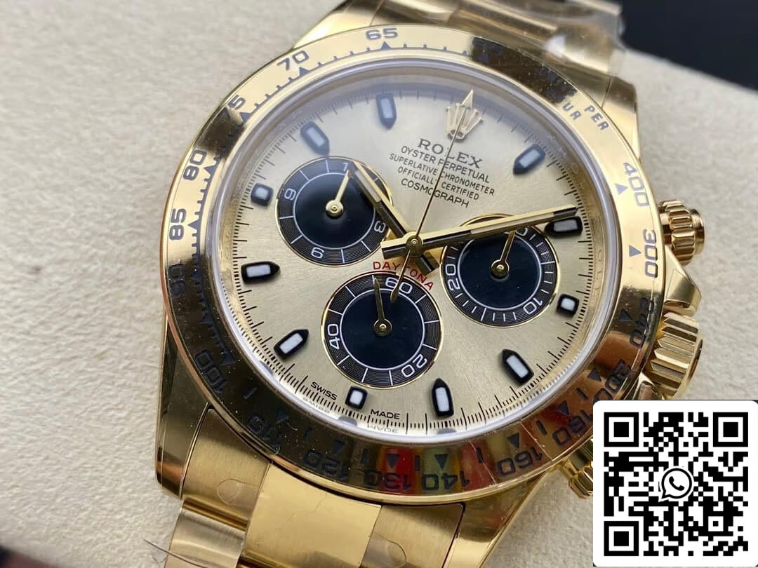 Rolex Cosmograph Daytona M116508-0014 1:1 Best Edition Clean Factory Oro Amarillo