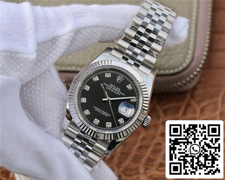 Rolex Datejust M126234-0027 1:1 Best Edition GM Factory quadrante nero