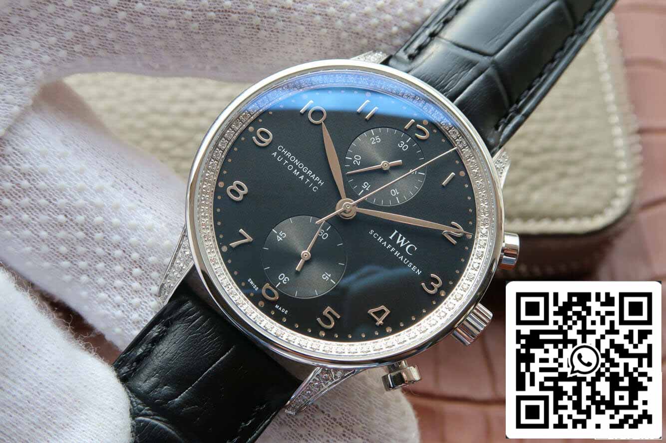 IWC Portugieser IW371440 1:1 Best Edition ZF Factory quadrante nero