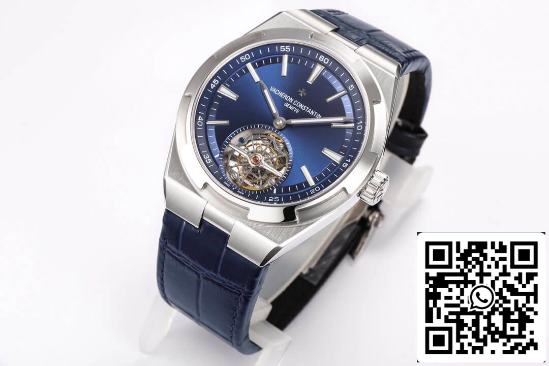 Vacheron Constantin Overseas Tourbillon 6000V/110A-B544 1:1 Migliore edizione BBR Cinturino in pelle di fabbrica